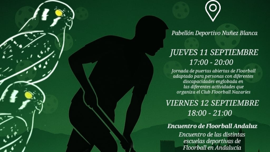 11 y 12 de septiembre: ¡El Floorball vuelve a las calles de Granada!